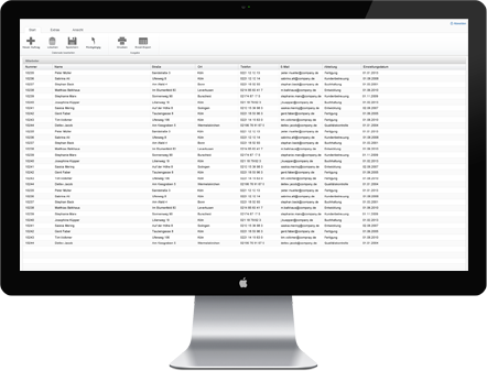 Individuelle Softwareentwicklung - MIDITEC Werkstattcockpit